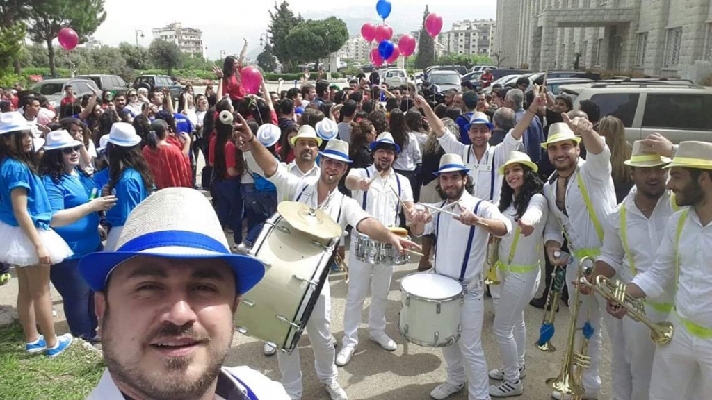 Pro parade, zaffe in beirut